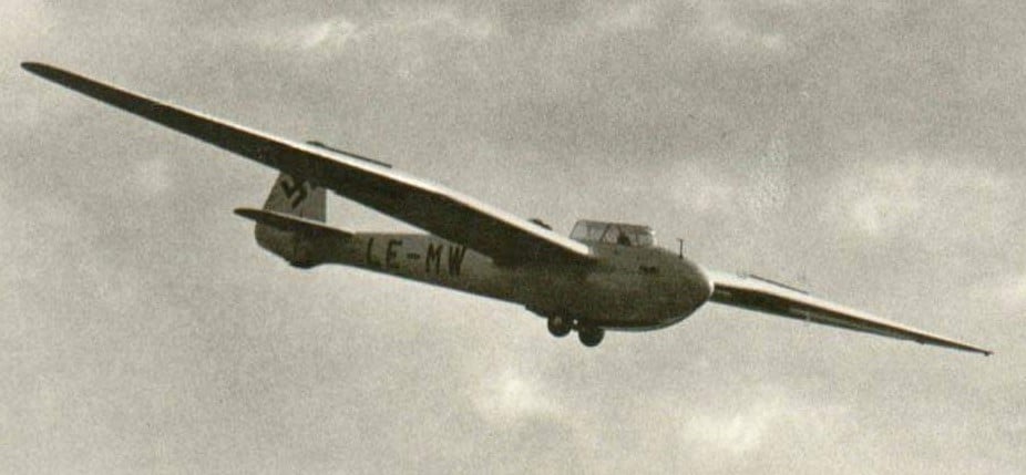 Kluzák DFS Kranich II, VT-52 Jeřáb